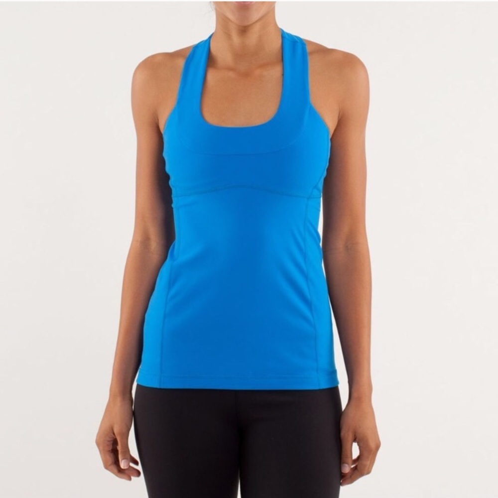 Blue Lululemon Tank